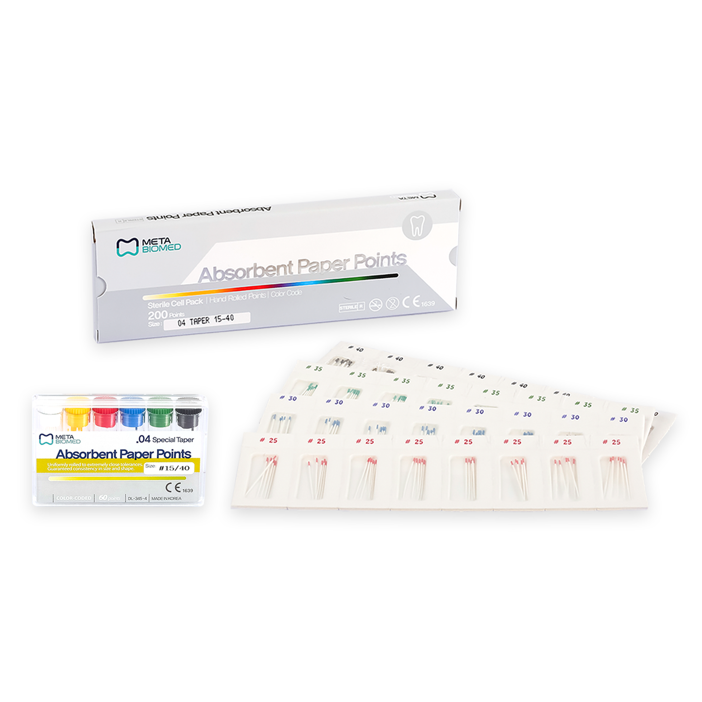 Absorbent Paper Points 04T/06T (Round Vial Packaging)